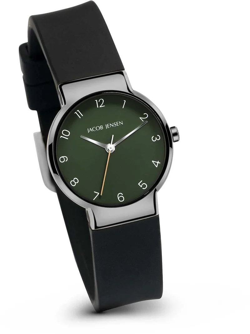 Jacob Jensen Linear 194 Herrenuhr • Design • Saphirglas
