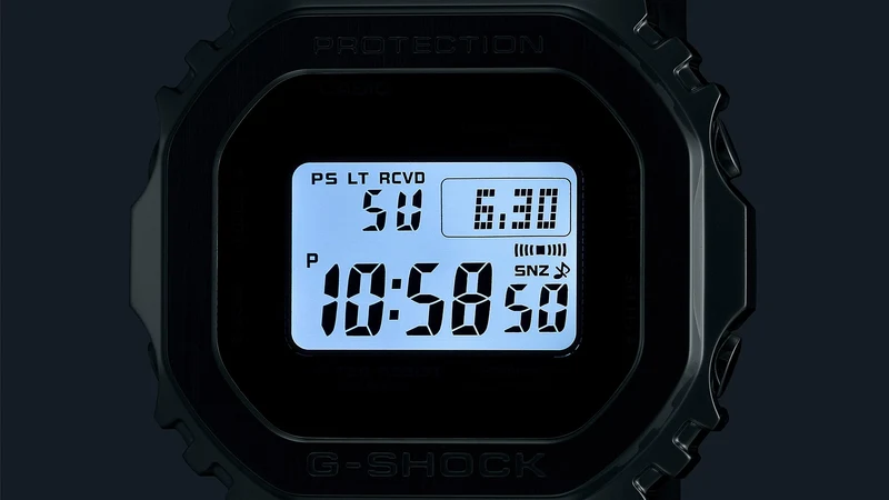 Casio G-Shock Pro GMW-B5000D-1CER Herrenuhr • Vollmetall-Edelstahl • Tough Solar & Multiband 6