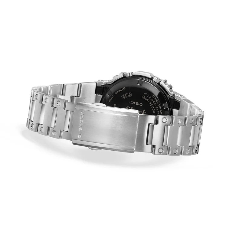 Casio G-Shock Pro GMW-B5000D-1CER Herrenuhr • Vollmetall-Edelstahl • Tough Solar & Multiband 6
