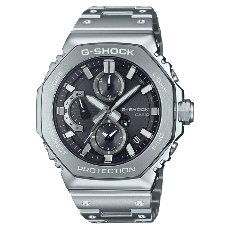 Casio G-Shock GMC-B2100D-1AER Herrenuhr • Vollmetall-Gehäuse • Solar & Bluetooth
