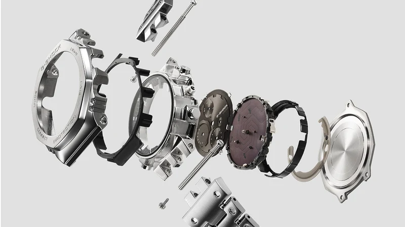 Casio G-Shock GMC-B2100D-1AER Herrenuhr • Vollmetall-Gehäuse • Solar & Bluetooth