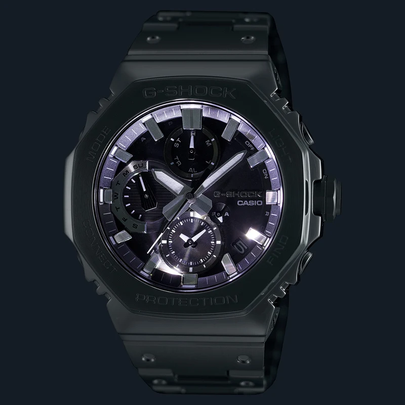 Casio G-Shock GMC-B2100D-1AER Herrenuhr • Vollmetall-Gehäuse • Solar & Bluetooth
