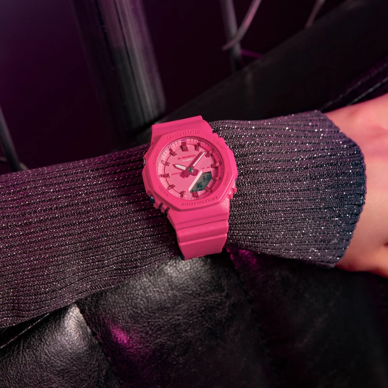 Casio G-Shock GMA-P2100PP-4AER Damen • Kompaktes Gehäuse • Biobasiertes Resin