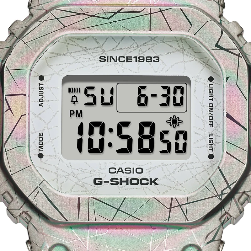 Casio G-SHOCK GM-S5640GEM-7ER Damenuhr • Limitierte Sonderedition • Mineralglas