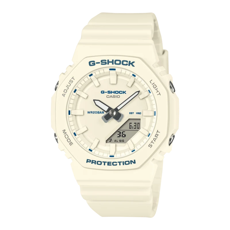 Casio G-Shock GMA-P2100BA-7AER Damen Armbanduhr • Biobasiertes Resin • 20 bar wasserdicht