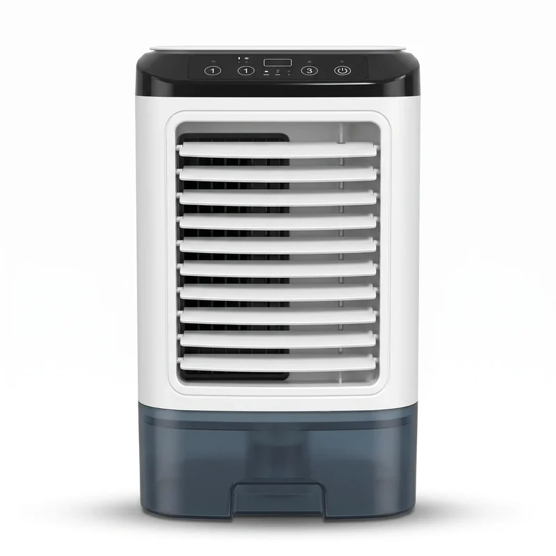 Draagbare Aircooler 3 Snelheden Compacte Tafelkoeling Ultrasoon Koelsysteem Bureau Slaapkamer Kantoor | Sansoti