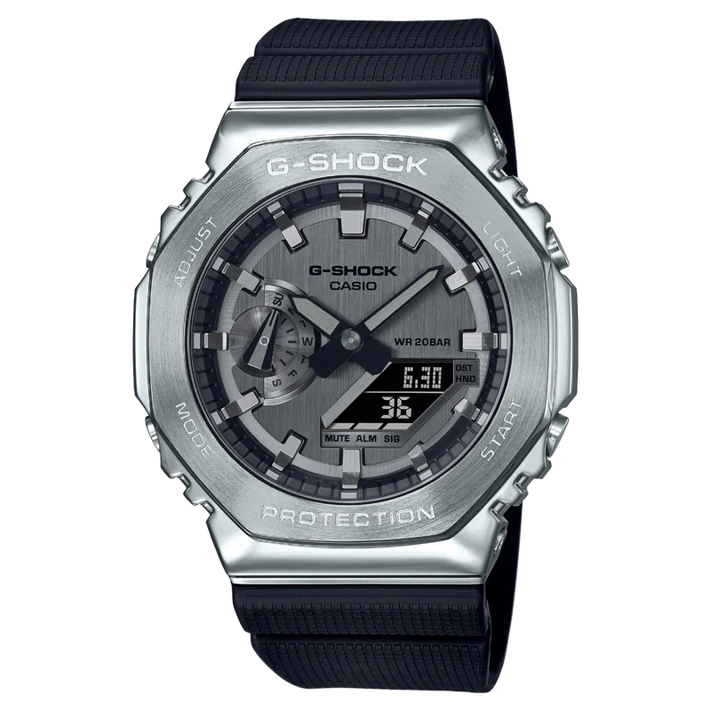 Casio G-Shock GM-2100-1AER-MAN Herren • Star Wars Mandalorian Edition • Stoßfestes Metallgehäuse