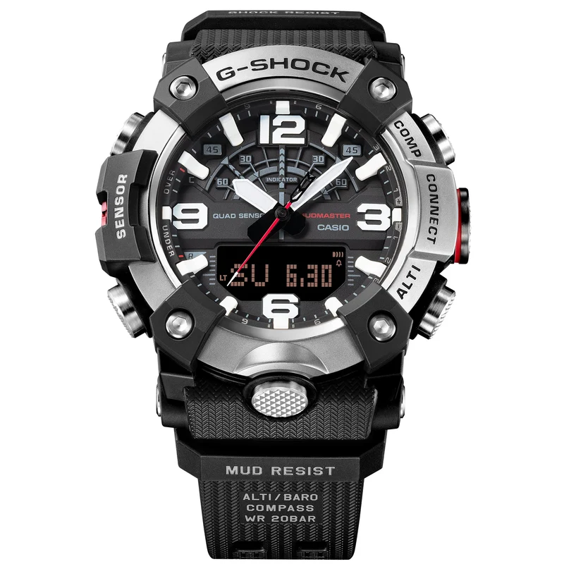 Casio G-Shock Mudmaster GG-B100XM-1AER Herrenuhr • Kohlefaser-Gehäuse • Digitaler Kompass