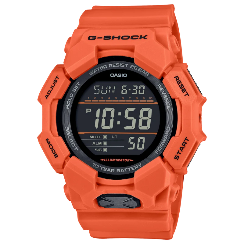 Casio GD-010-4ER Herren G-Shock Classic • Carbon Core Guard • 10 Jahre Batterie