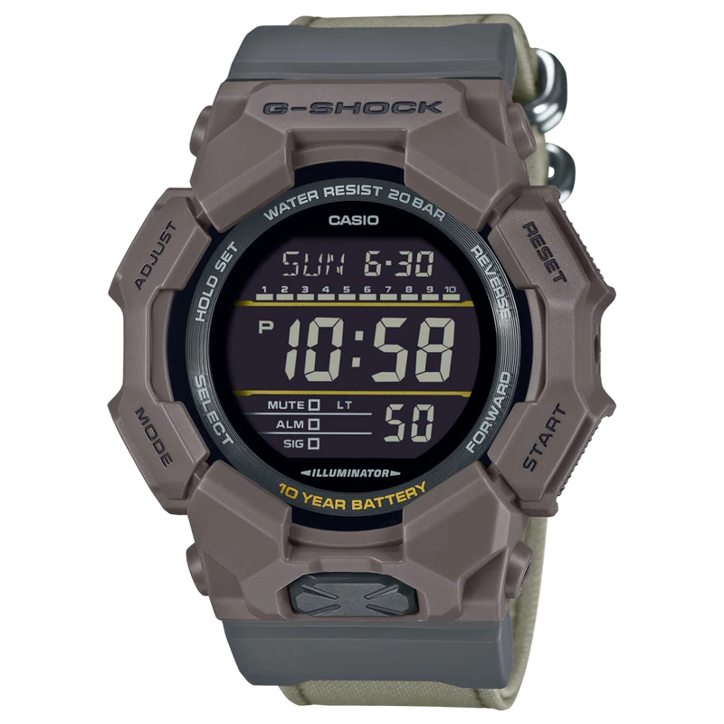 Casio G-Shock GD-010CE-5ER Herrenuhr • 20 bar Wasserdicht • Biobasiertes Harz