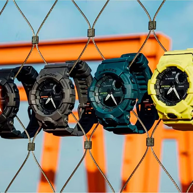 Casio GBA-800-1AER G-Shock Herrenuhr Schwarz • Bluetooth Schrittzähler • 20 BAR wasserdicht