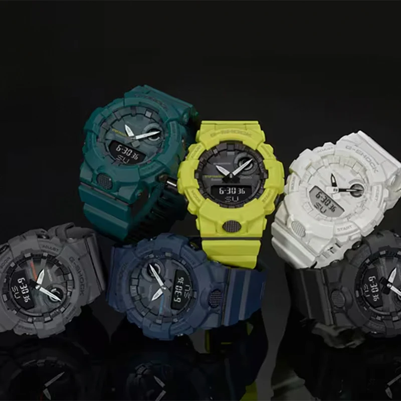 Casio GBA-800-1AER G-Shock Herrenuhr Schwarz • Bluetooth Schrittzähler • 20 BAR wasserdicht