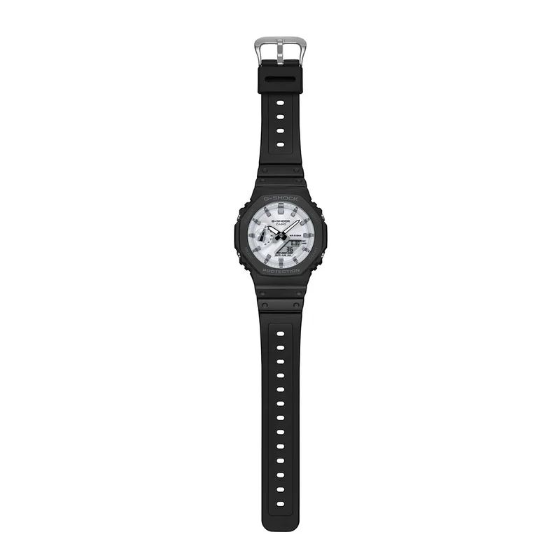 Casio G-SHOCK GA-2100WD-1AER Herrenuhr • Monochromatisches Design • Carbon Core Guard