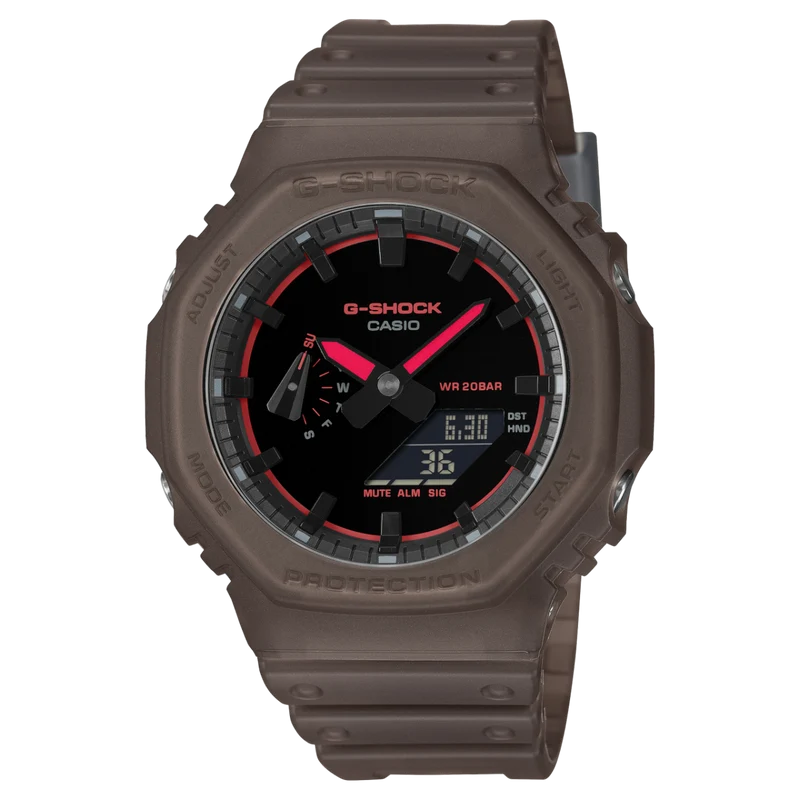 Casio G-Shock GA-2100K-5AER Herrenuhr • Carbon Core Guard • Analog-Digital