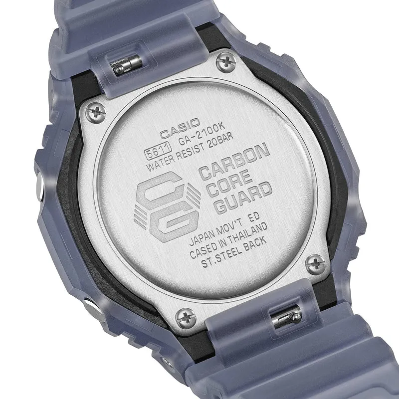 Casio G-Shock GA-2100K-2AER Herrenuhr • Carbon Core Guard • Stoßfest & 20 bar