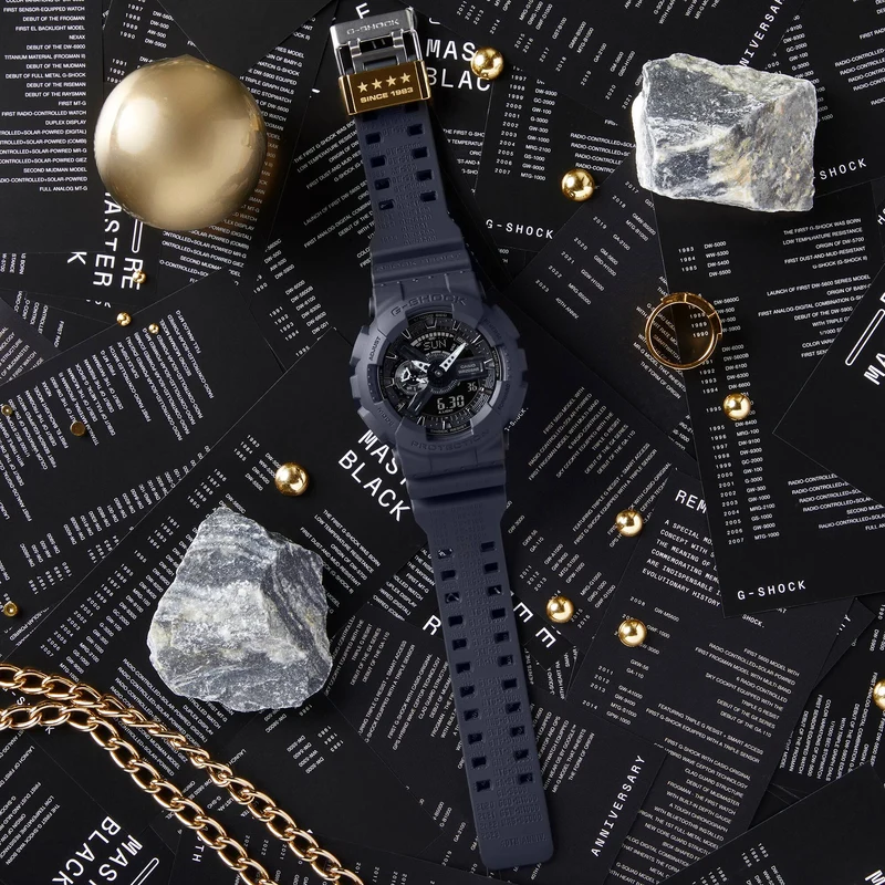 Casio G-Shock GA-114RE-1AER Herrenuhr • 40th Anniversary Limitiert • Analog-Digital