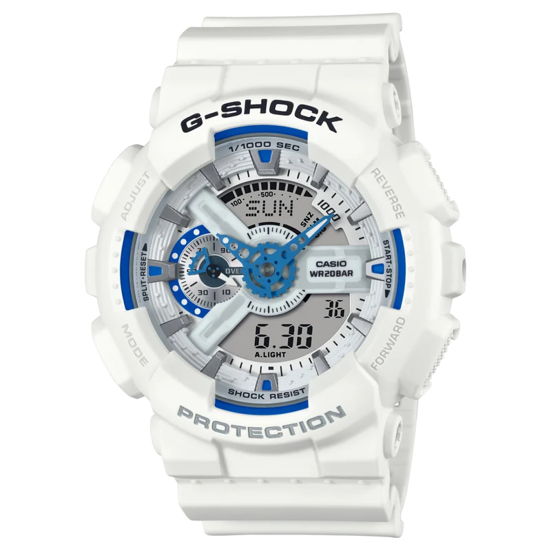 Casio G-Shock GA-110HDS-7AER Herrenuhr • Phosphoreszierendes Zifferblatt • 20 bar wasserdicht