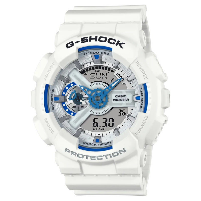 Casio G-Shock GA-110HDS-7AER Herrenuhr • Phosphoreszierendes Zifferblatt • 20 bar wasserdicht