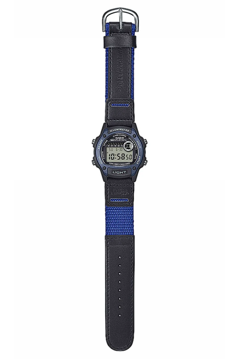 Casio W-220HF-2AVEF Armbanduhr Blau • Digitales Quarzwerk • Alarm-Chronograph