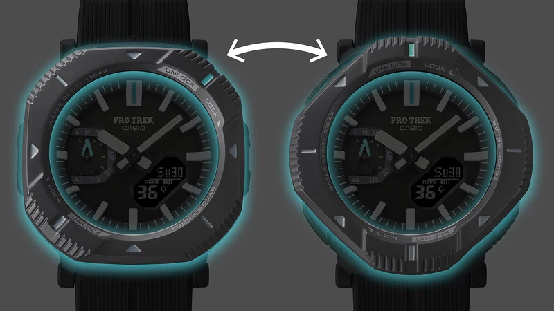 Casio Pro Trek PRJ-B001-1ER Herrenuhr • Tough Solar & Bluetooth • Drehbare Schutzlünette
