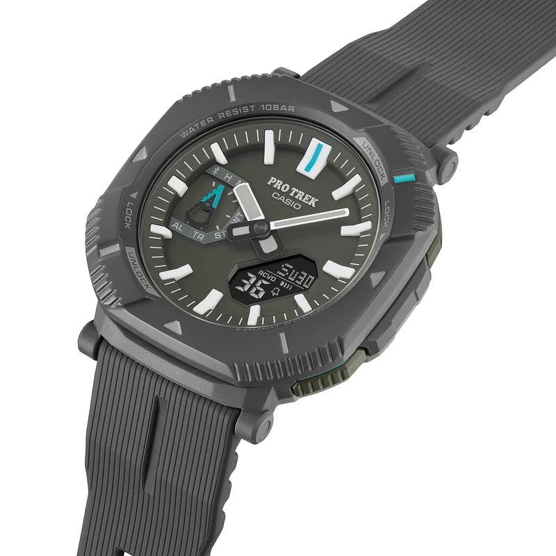 Casio Pro Trek PRJ-B001-1ER Herrenuhr • Tough Solar & Bluetooth • Drehbare Schutzlünette