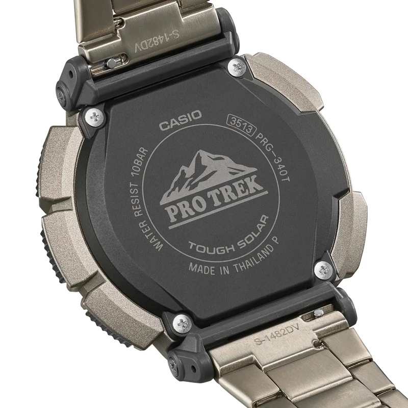 Casio PRG-340T-7ER Pro Trek Herrenuhr Weiß • Tough Solar • Digitaler Kompass