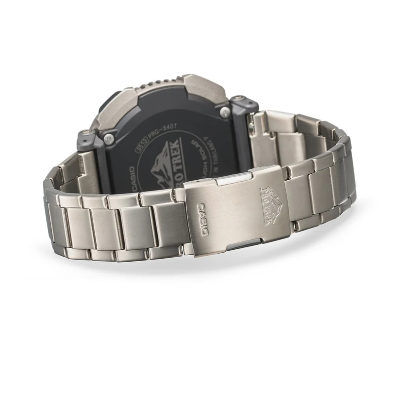 Casio PRG-340T-7ER Pro Trek Herrenuhr Weiß • Tough Solar • Digitaler Kompass
