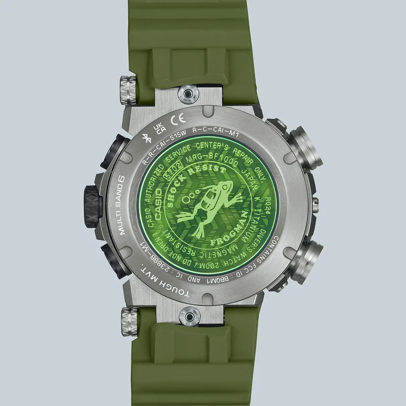 Casio MR-G MRG-BF1000RG-3ADR Herren • Saphirglas • Titan-Taucheruhr 200 m