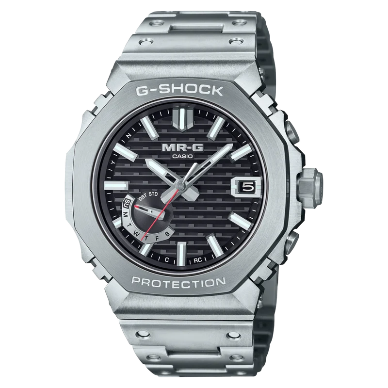 Casio MR-G MRG-B2100D-1ADR Herrenuhr • Tough Solar mit Bluetooth • Titan-Gehäuse aus Japan