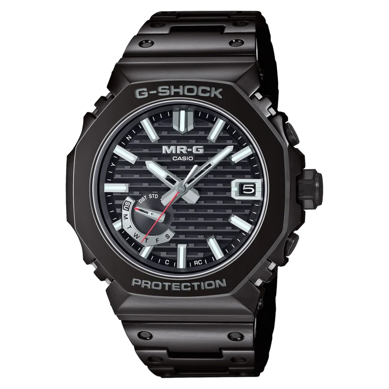 Casio G-Shock MR-G MRG-B2100B-1ADR Herrenuhr Schwarz • Saphirglas mit Antireflexbeschichtung • Solar-Funk mit Bluetooth