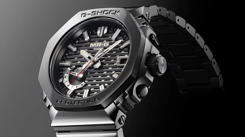 Casio G-Shock MR-G MRG-B2100B-1ADR Herrenuhr Schwarz • Saphirglas mit Antireflexbeschichtung • Solar-Funk mit Bluetooth