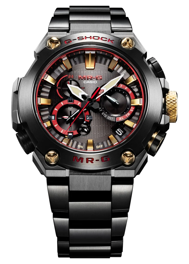 Casio G-Shock Pro MRG-B2000B-1A4DR Herren • Tough Solar & Multiband 6 • Saphirglas mit Antireflexionsbeschichtung
