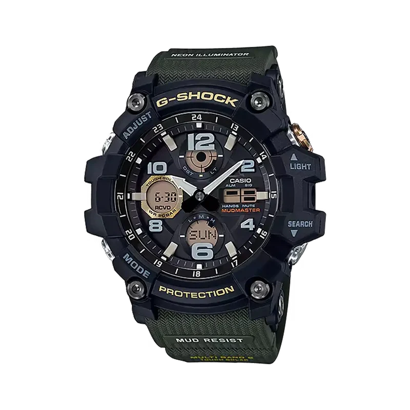 Casio G-Shock Mudmaster GWG-100-1A3ER Herrenuhr • Tough Solar & Multiband 6 • Schmutz- und Stoßfest