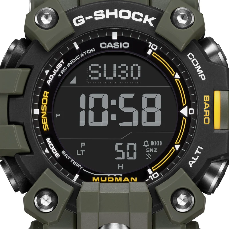 Casio G-Shock Mudman GW-9500-3ER Herrenuhr • Triple-Sensor • Solar-Funkuhr