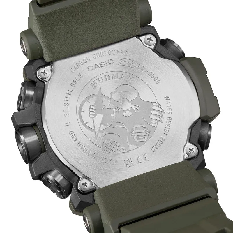 Casio G-Shock Mudman GW-9500-3ER Herrenuhr • Triple-Sensor • Solar-Funkuhr