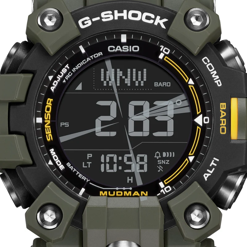 Casio G-Shock Mudman GW-9500-3ER Herrenuhr • Triple-Sensor • Solar-Funkuhr