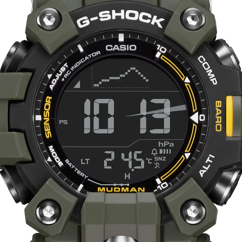 Casio G-Shock Mudman GW-9500-3ER Herrenuhr • Triple-Sensor • Solar-Funkuhr