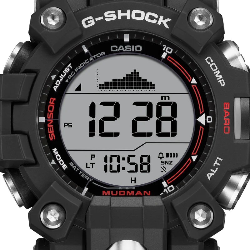 Casio G-Shock Pro Mudman GW-9500-1ER Herrenuhr • Triple Sensor • Funk-Solar