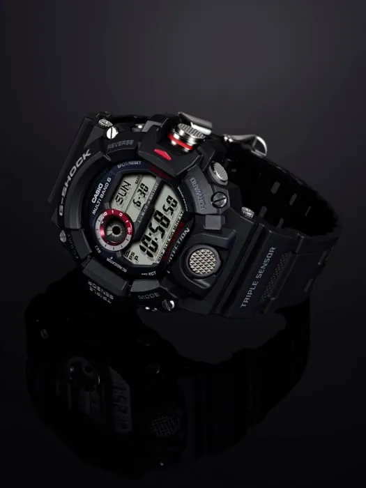 Casio G-Shock Rangeman GW-9400-1ER Herrenuhr • Triple Sensor • Solar-Funkuhr