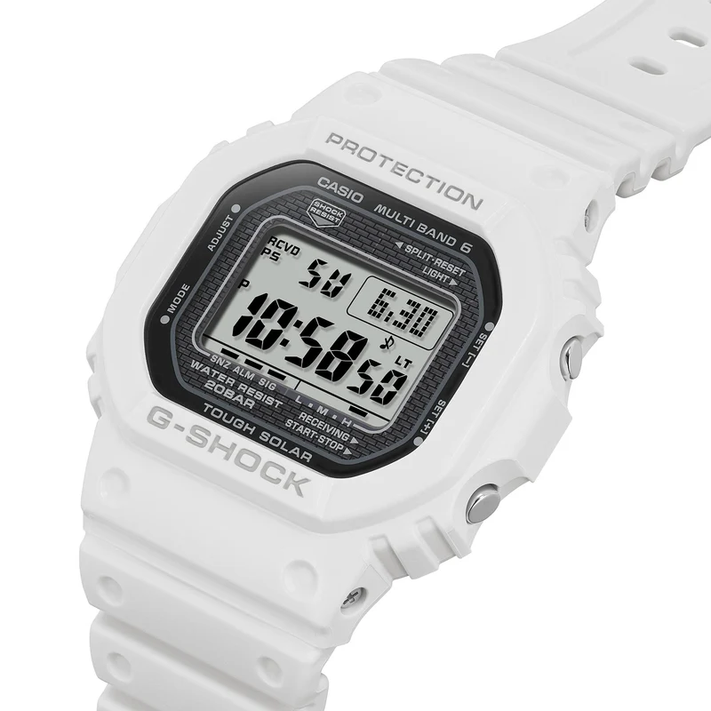 Casio GW-5000HS-7ER G-Shock Origin Herrenuhr Weiß • Tough Solar & Funk • Made in Japan