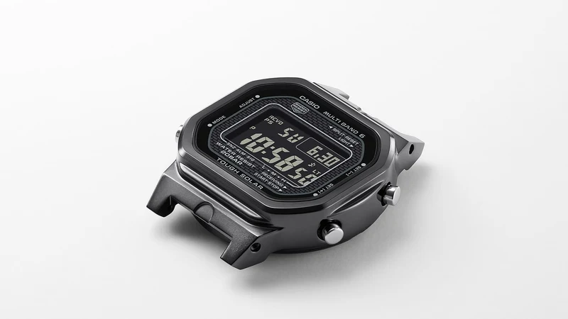 Casio GW-5000HS-1ER G-Shock Origin Herrenuhr Schwarz • Tough Solar & Multiband 6 • Diamantbeschichtung
