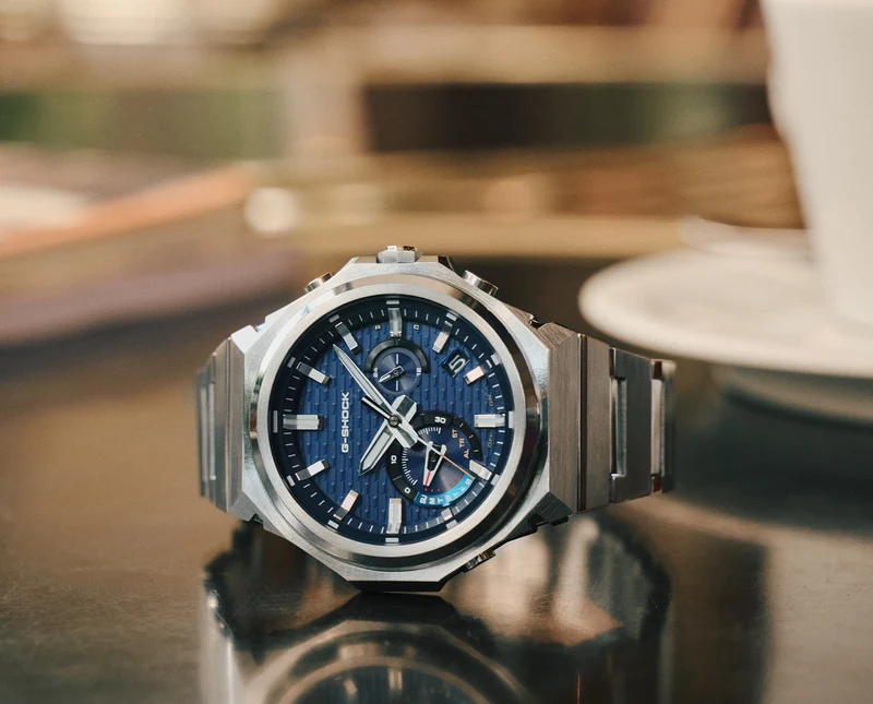 Casio GST-B1000D-2AER G-Shock Herrenuhr Blau • Tough Solar • Bluetooth