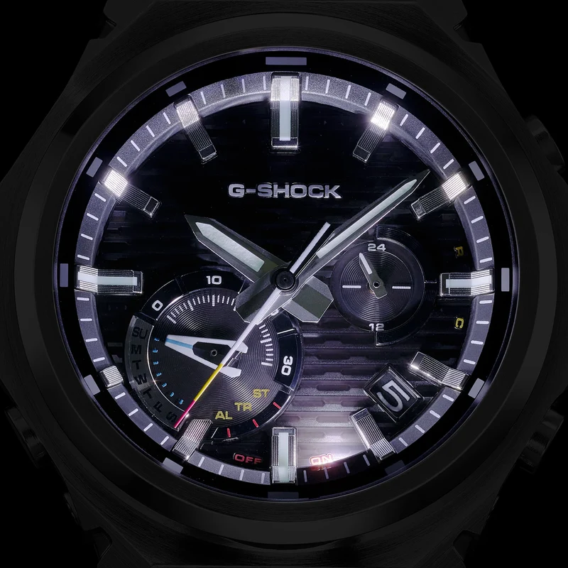 Casio GST-B1000D-1AER G-Shock Herrenuhr Schwarz • Tough Solar mit Bluetooth • Schockgeschütztes Edelstahlgehäuse