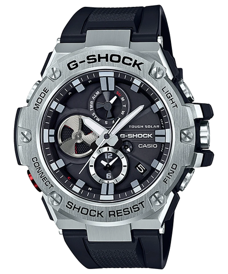 Casio G-Shock Pro GST-B100-1AER Herrenuhr • Tough Solar • Bluetooth Smartphone-Link