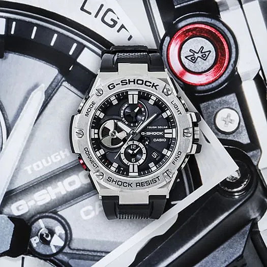 Casio G-Shock Pro GST-B100-1AER Herrenuhr • Tough Solar • Bluetooth Smartphone-Link