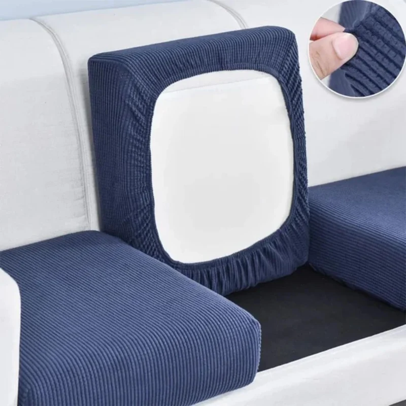 Rekbare Bankhoes Huisdiervriendelijk 100% Polyester Wasbaar Meubelbeschermer 10 Maten 6 Kleuren Woonkamer | Sansoti
