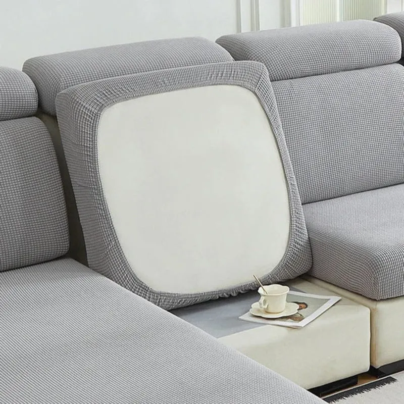Rekbare Bankhoes Huisdiervriendelijk 100% Polyester Wasbaar Meubelbeschermer 10 Maten 6 Kleuren Woonkamer | Sansoti