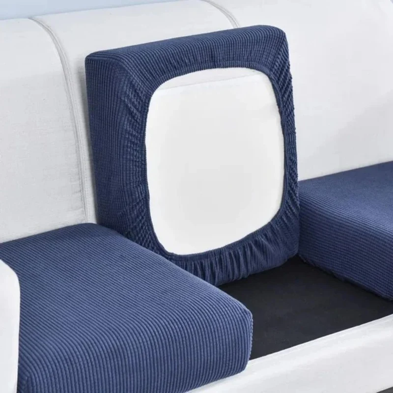Rekbare Bankhoes Huisdiervriendelijk 100% Polyester Wasbaar Meubelbeschermer 10 Maten 6 Kleuren Woonkamer | Sansoti