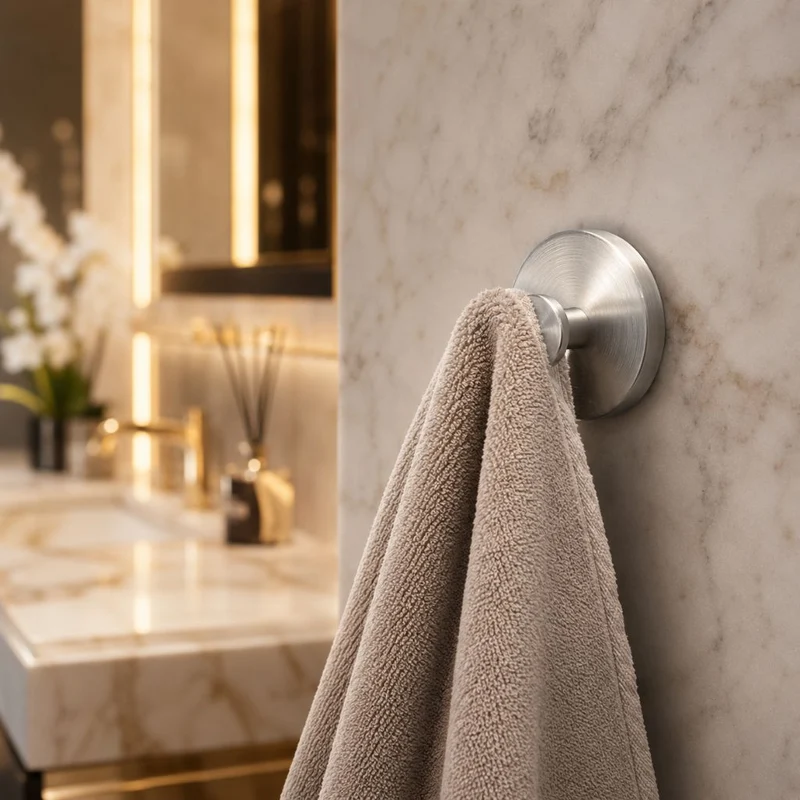 Zuignap Wandhaken Set 4 Stuks Zonder Boren Mat Zwart Goud Zilver Badkamer Keuken Handdoek Organizer Houder | Sansoti