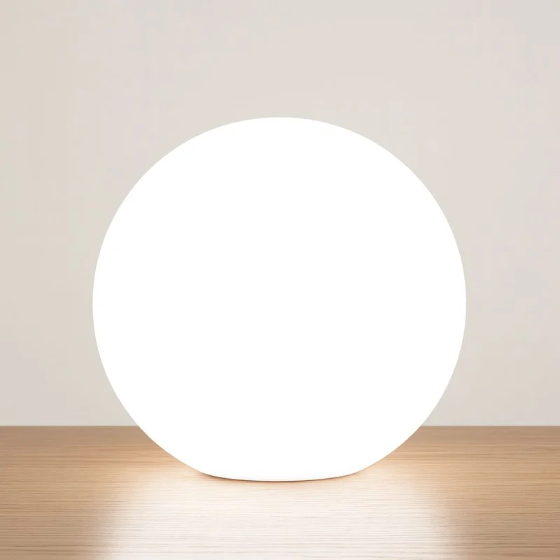 Draadloze LED Maanlamp Tafellamp 16 Kleuren Afstandsbediening IP65 Waterbestendig Sfeerverlichting Binnen Buiten | Sansoti